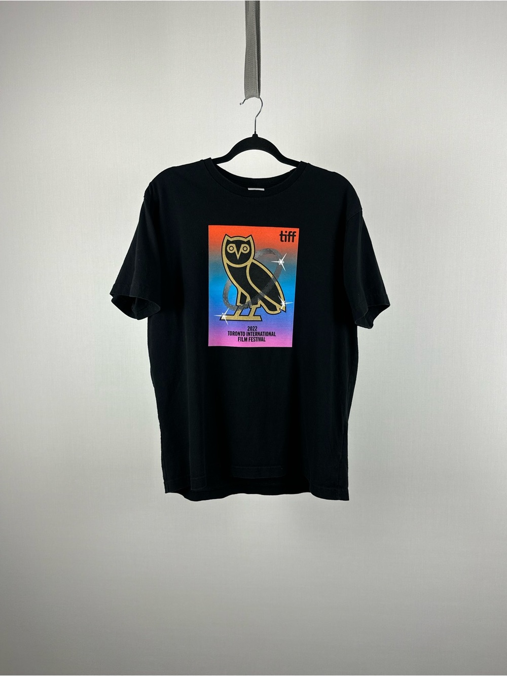 OVO x TIFF 2022 Toronto International Film Festival T-Shirt Black Size L